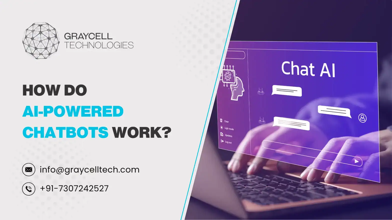 How do AI-powered chatbots work