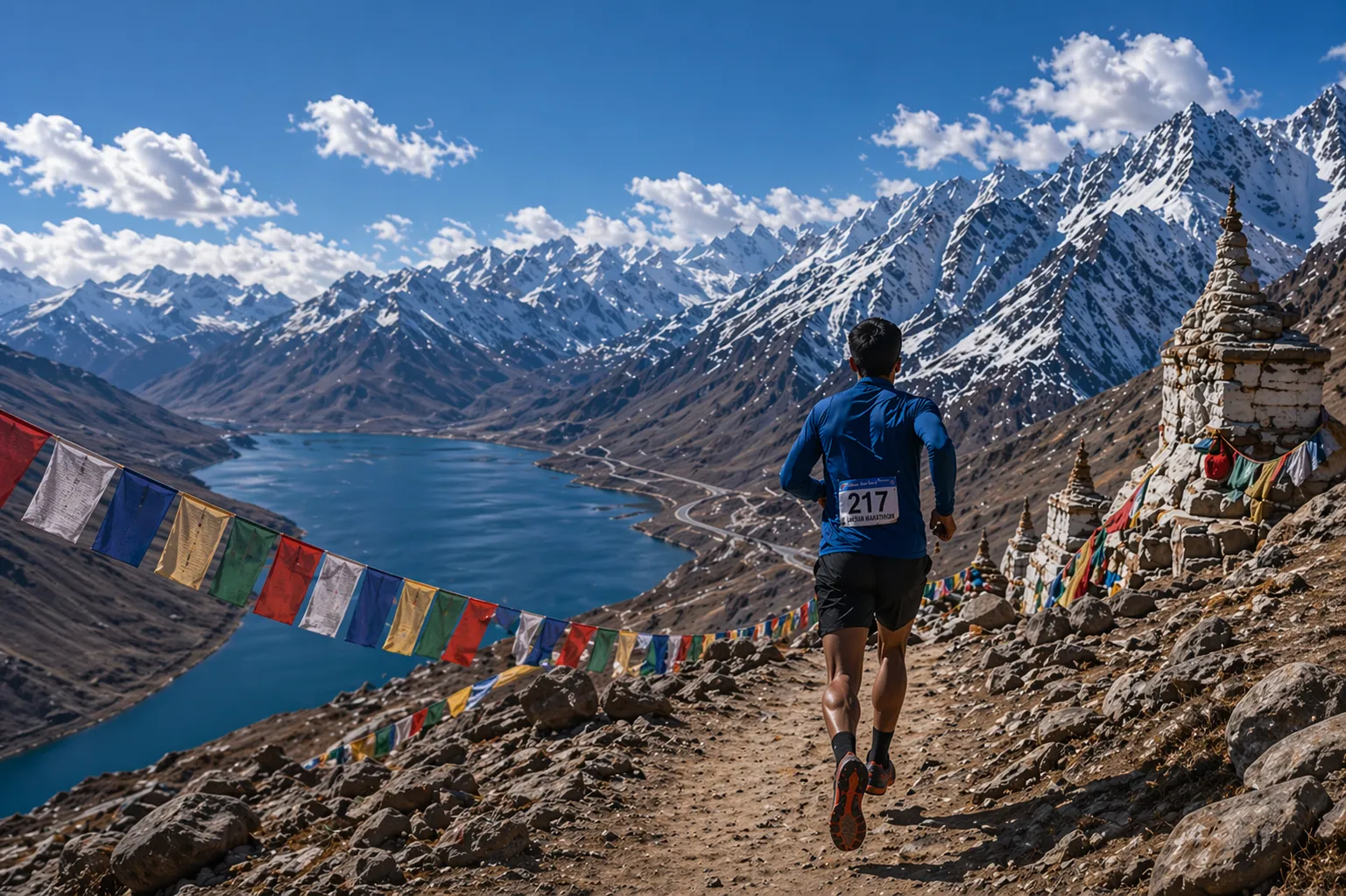 Ladakh marathon main banner