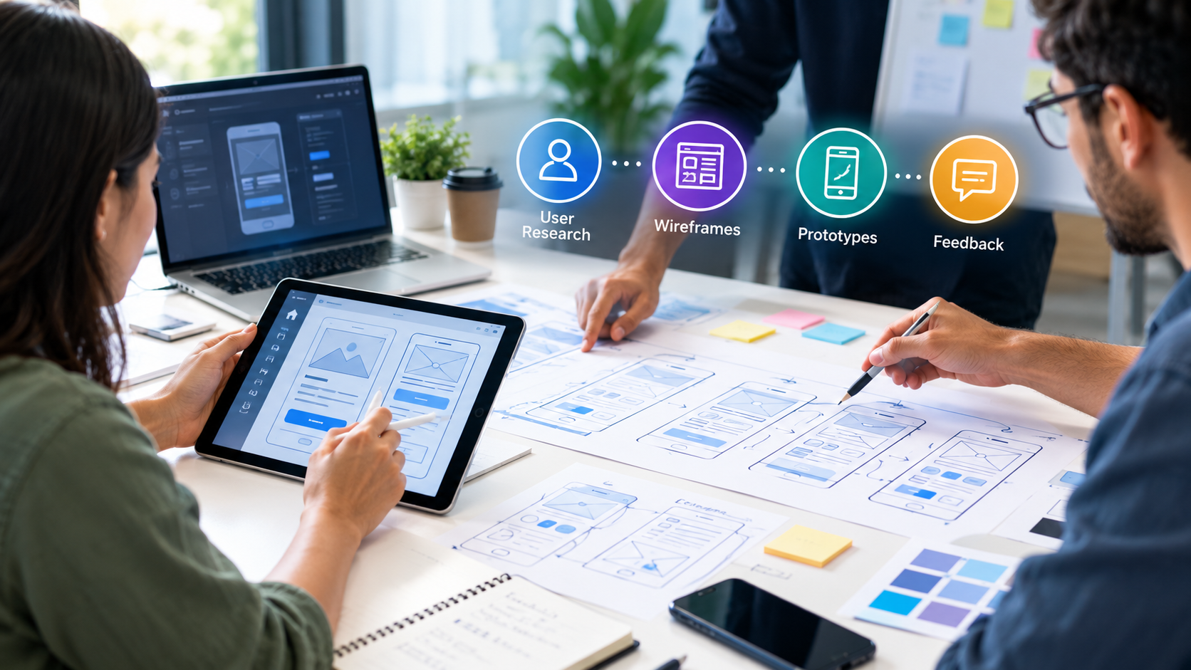 Product design and development services for user-centric digital products