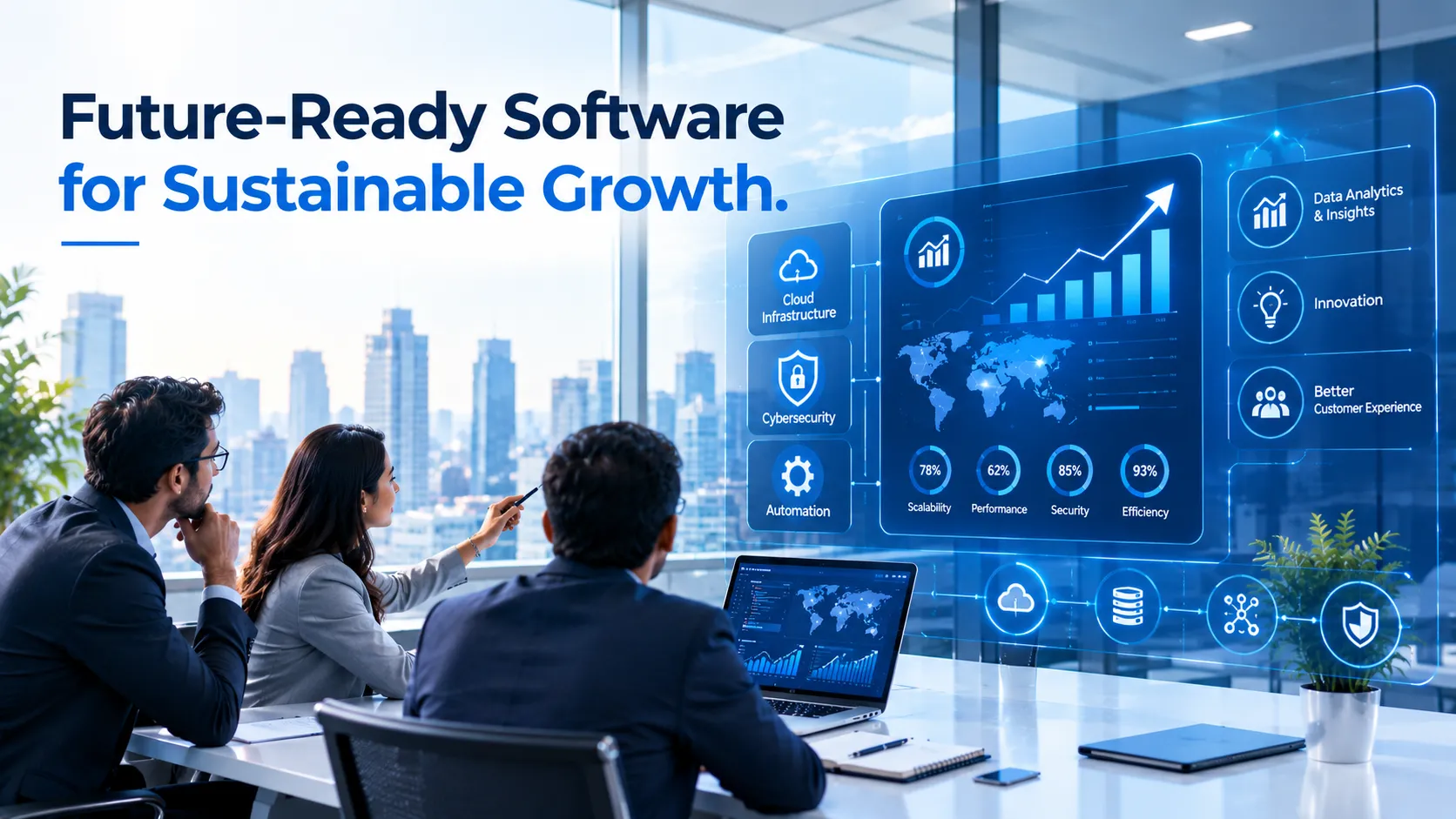 Custom business application development and Product Development Consulting for scalable digital transformation.